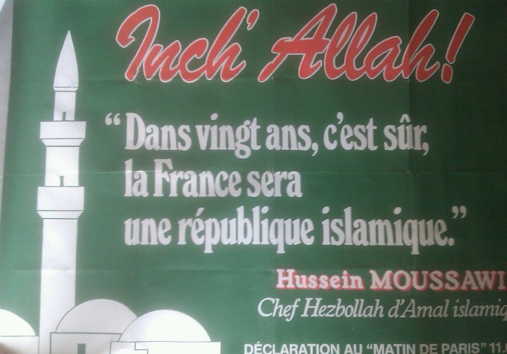 Affiche du FN 1987 © DR